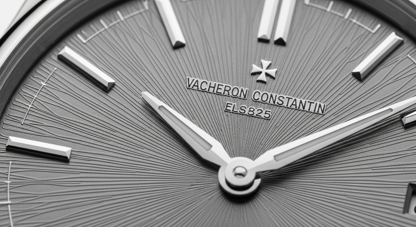 luxury mechanical watch detail