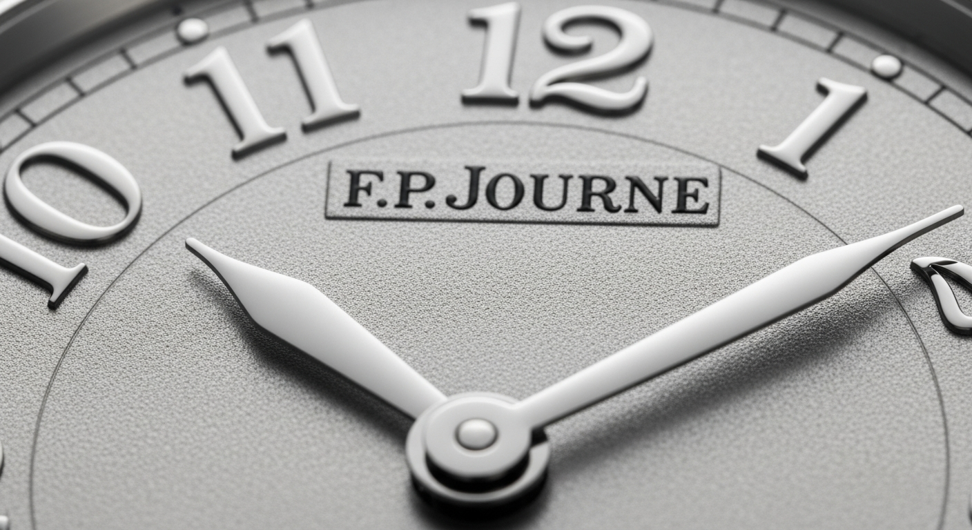 luxury mechanical watch detail