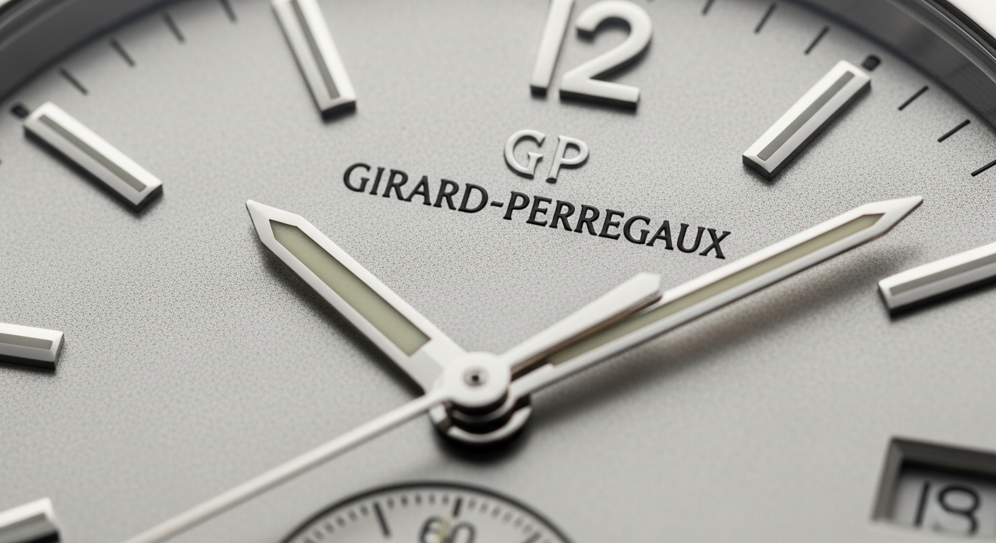 luxury mechanical watch detail