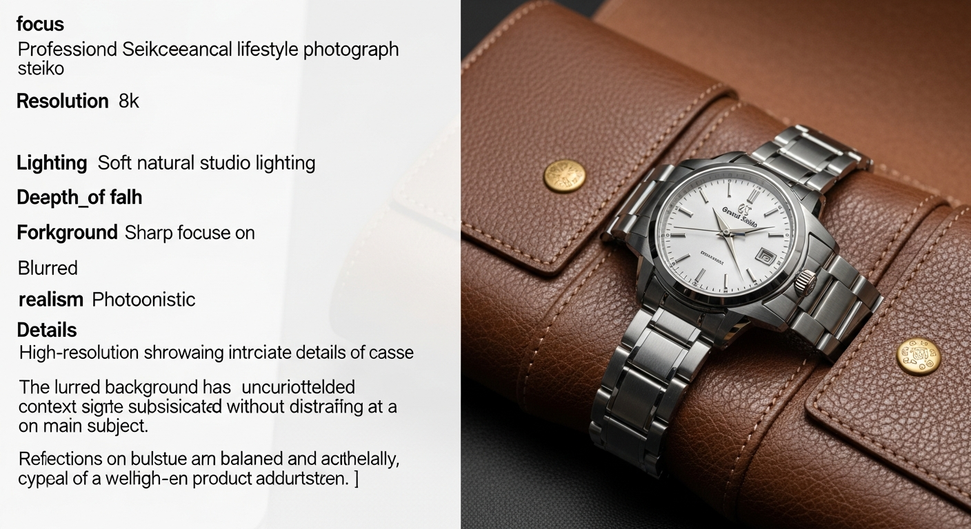 luxury mechanical watch detail