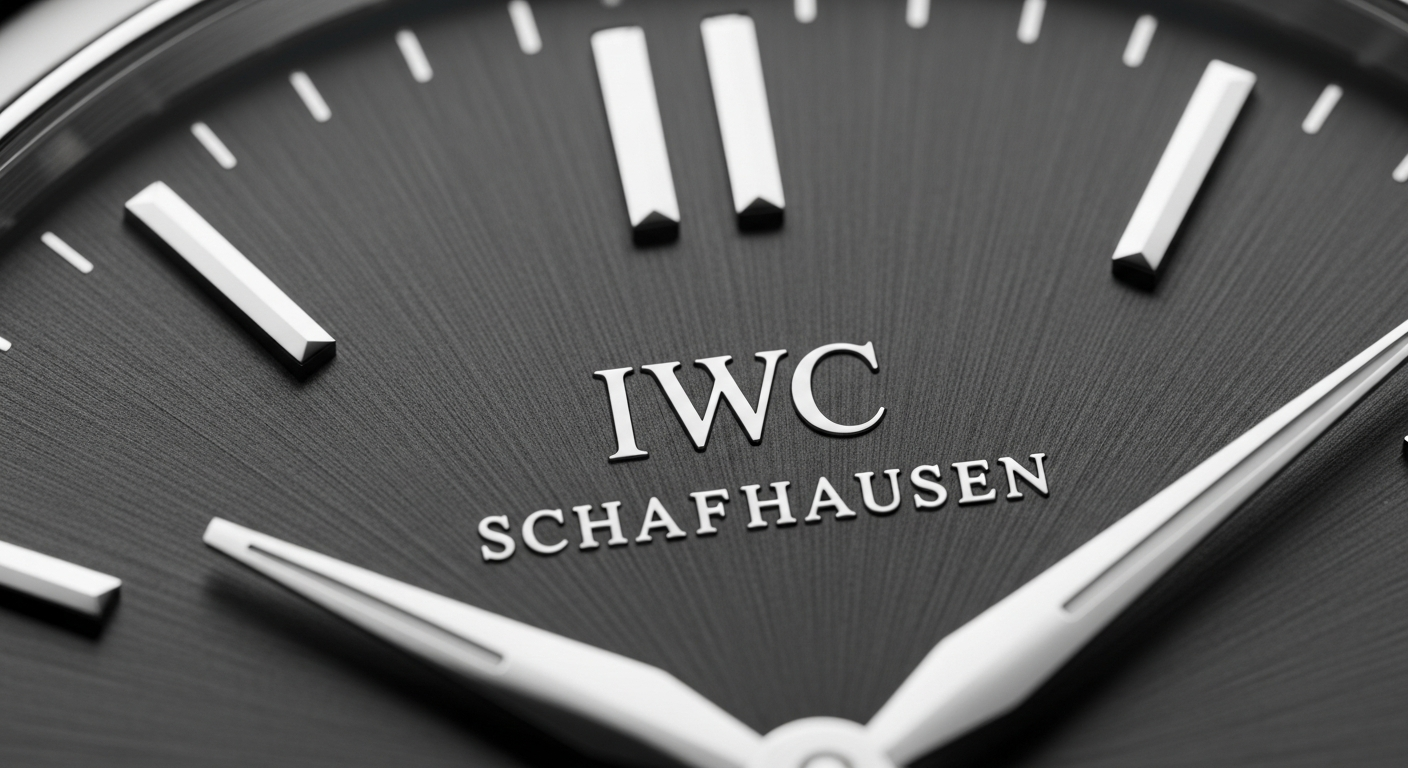 luxury mechanical watch detail