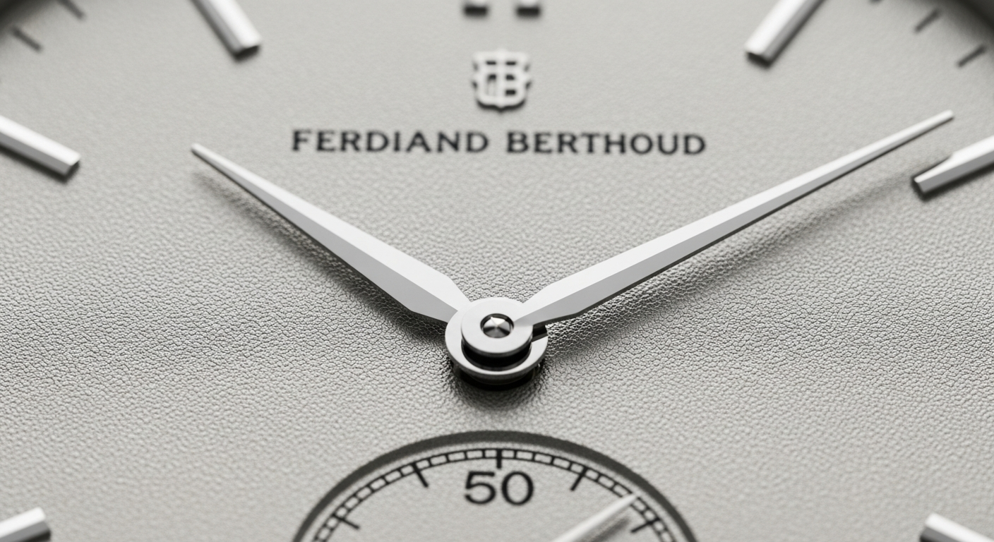 luxury mechanical watch detail