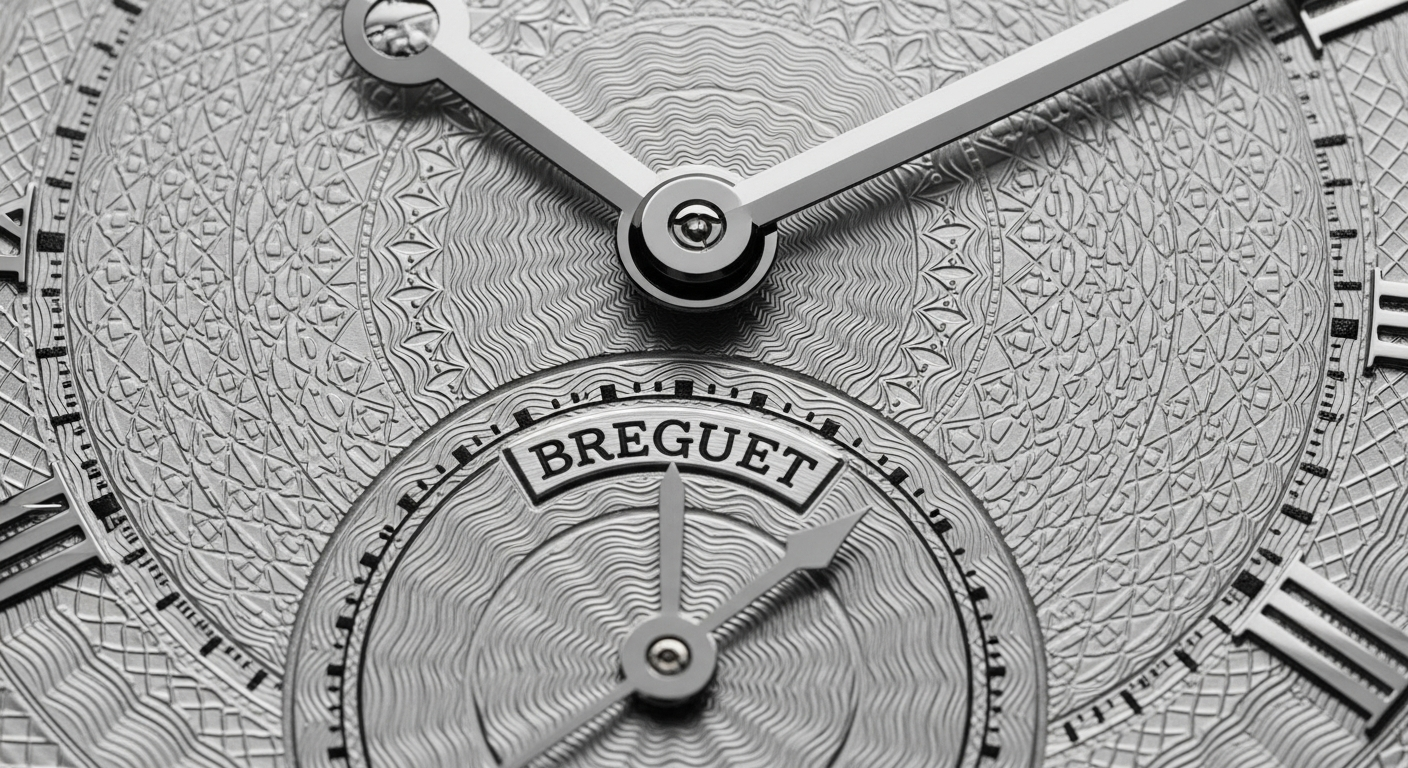 luxury mechanical watch detail