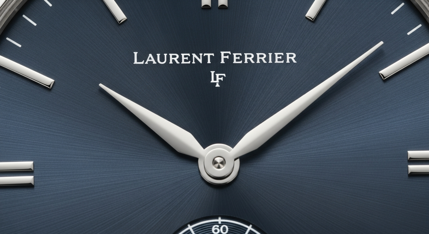 luxury mechanical watch detail