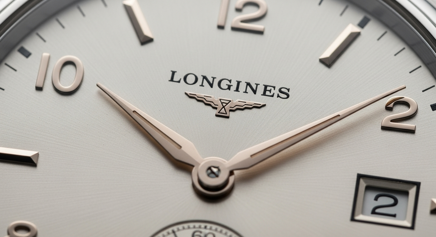 luxury mechanical watch detail