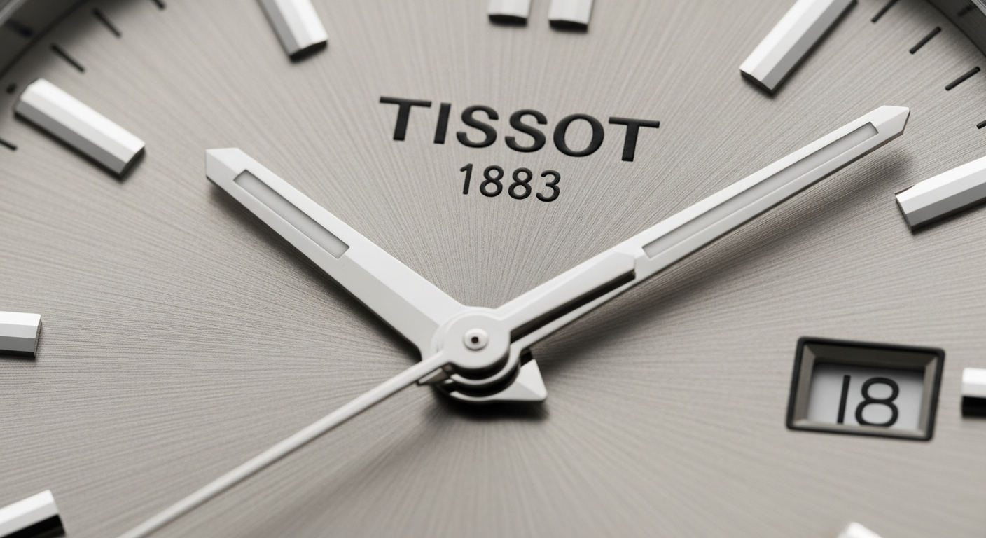 luxury mechanical watch detail