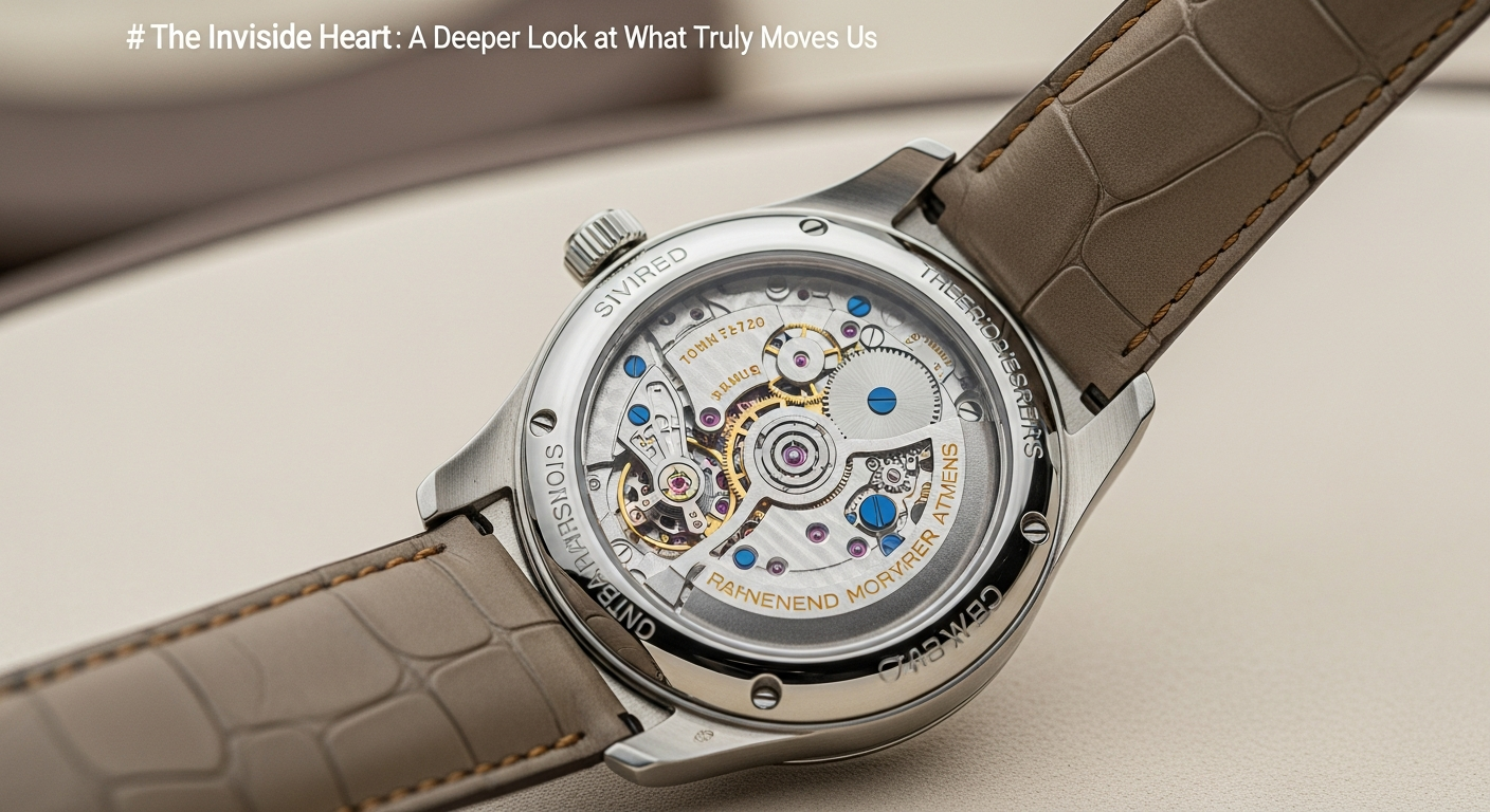 luxury mechanical watch detail