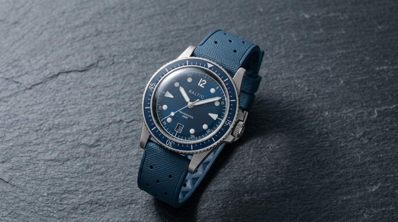 luxury mechanical watch detail