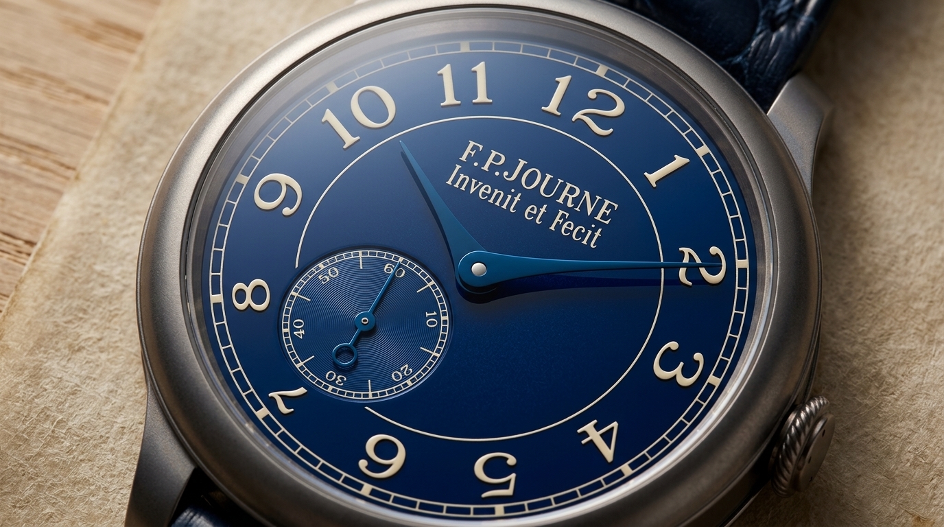 luxury mechanical watch detail
