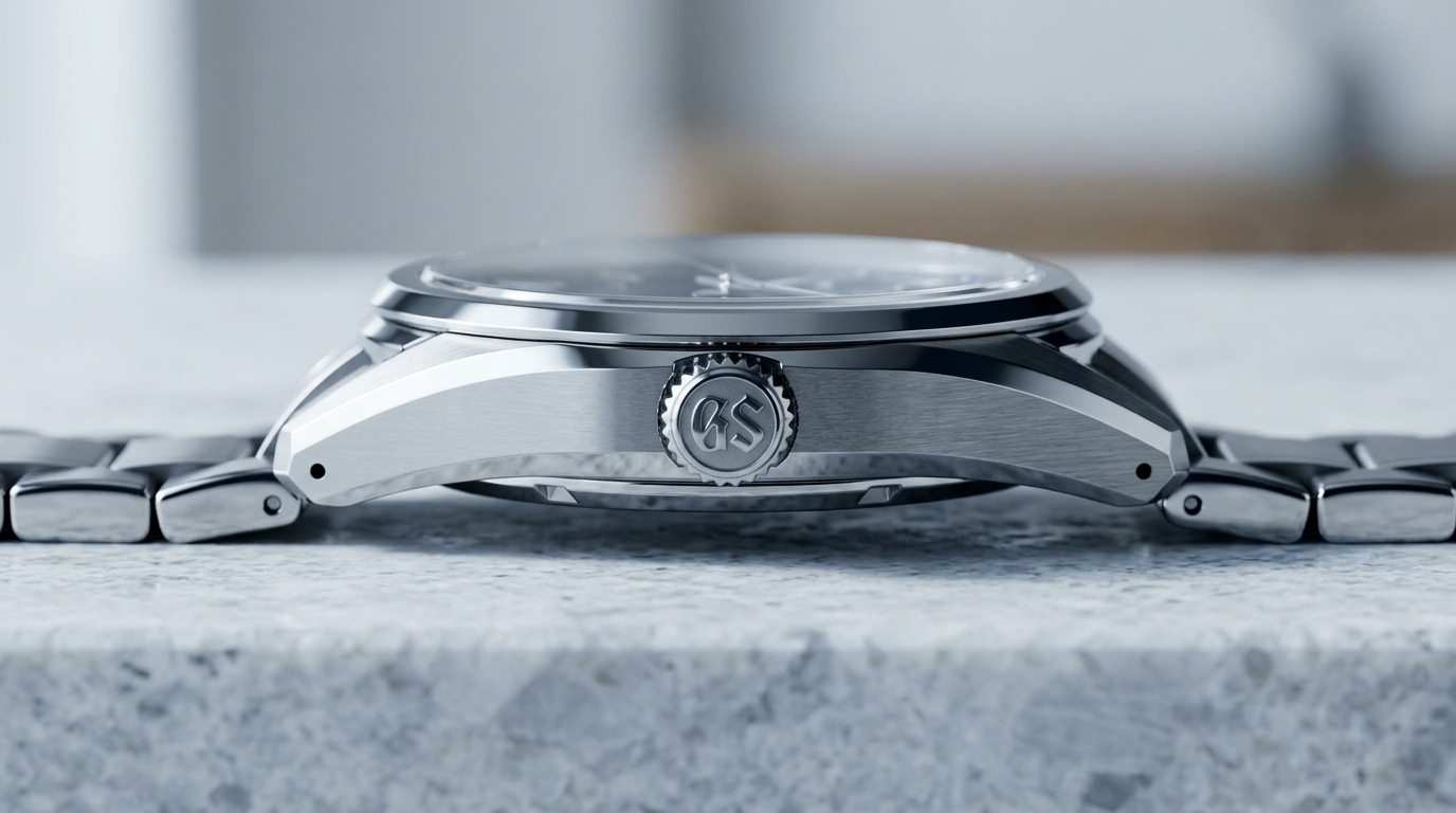 luxury mechanical watch detail