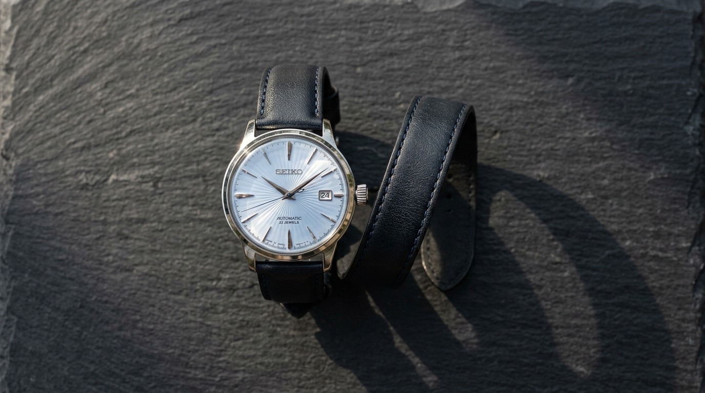 luxury mechanical watch detail