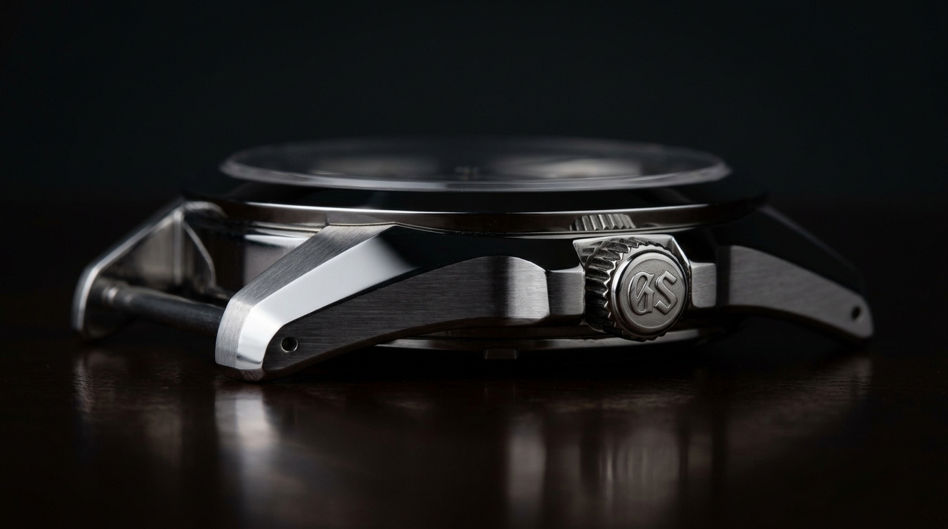 luxury mechanical watch detail