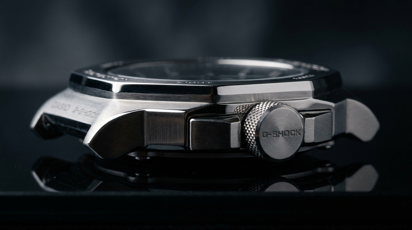 luxury mechanical watch detail