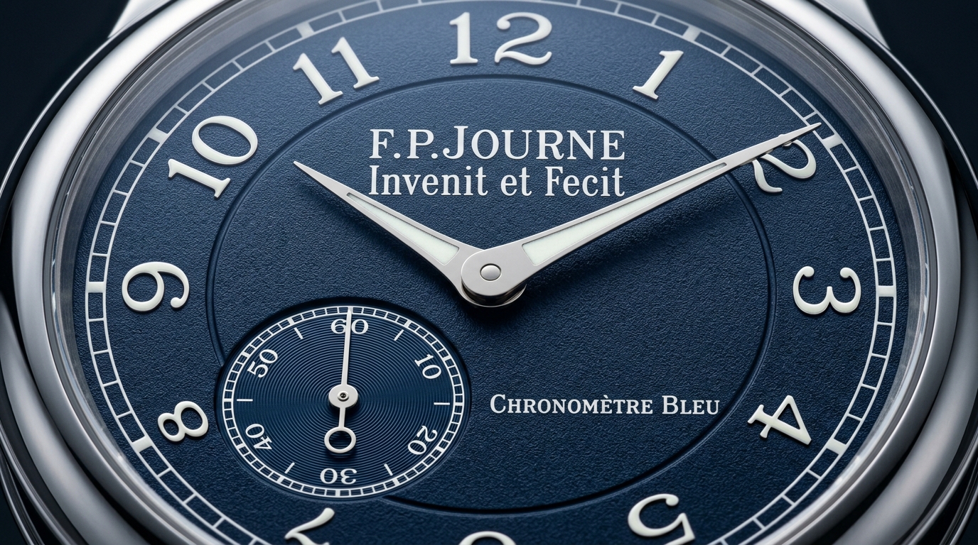 luxury mechanical watch detail