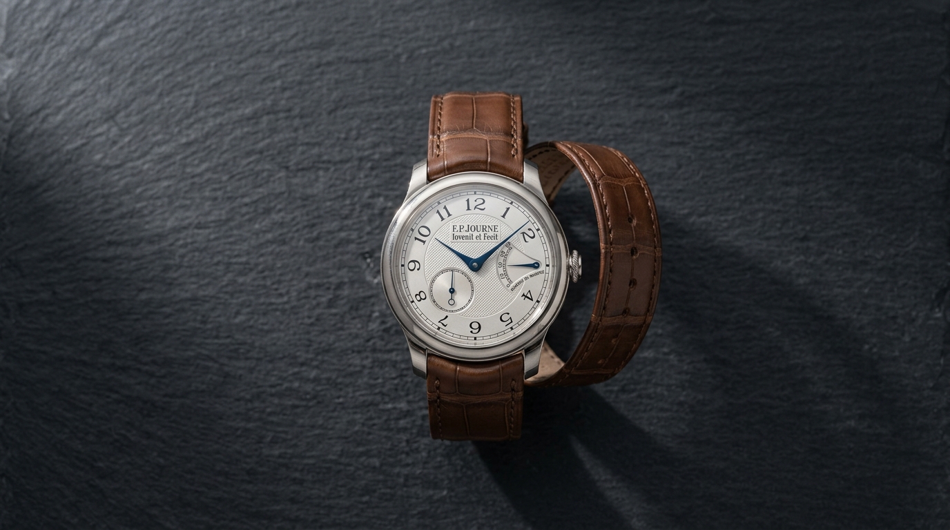 luxury mechanical watch detail