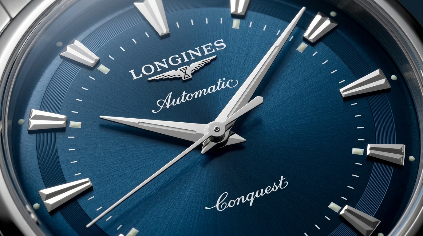luxury mechanical watch detail
