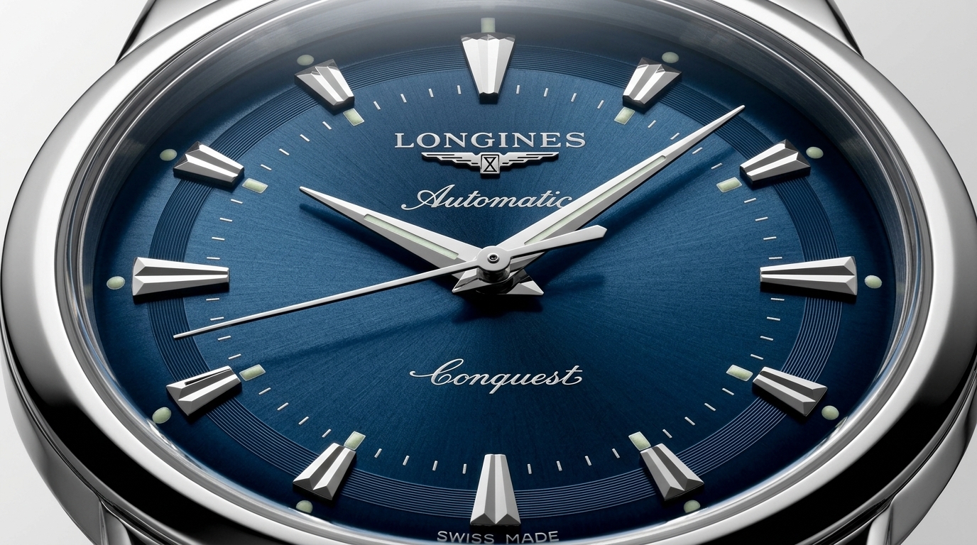 luxury mechanical watch detail