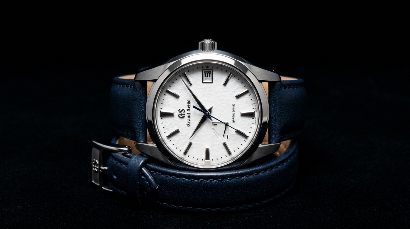 luxury mechanical watch detail