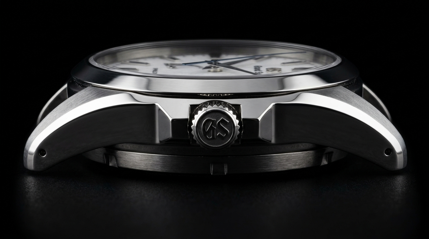 luxury mechanical watch detail