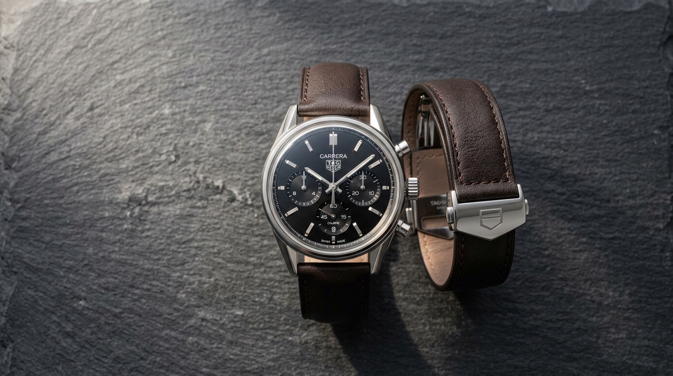 luxury mechanical watch detail
