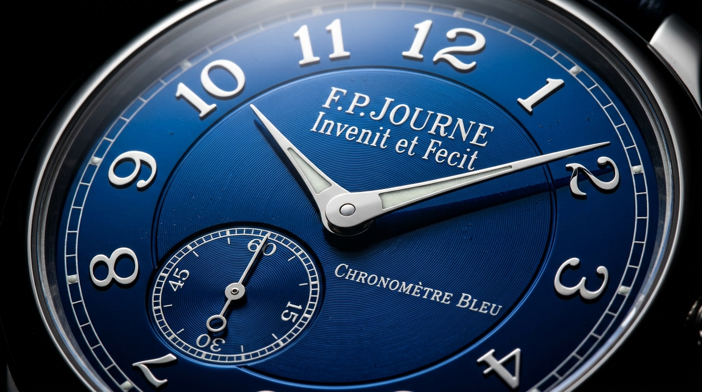 luxury mechanical watch detail