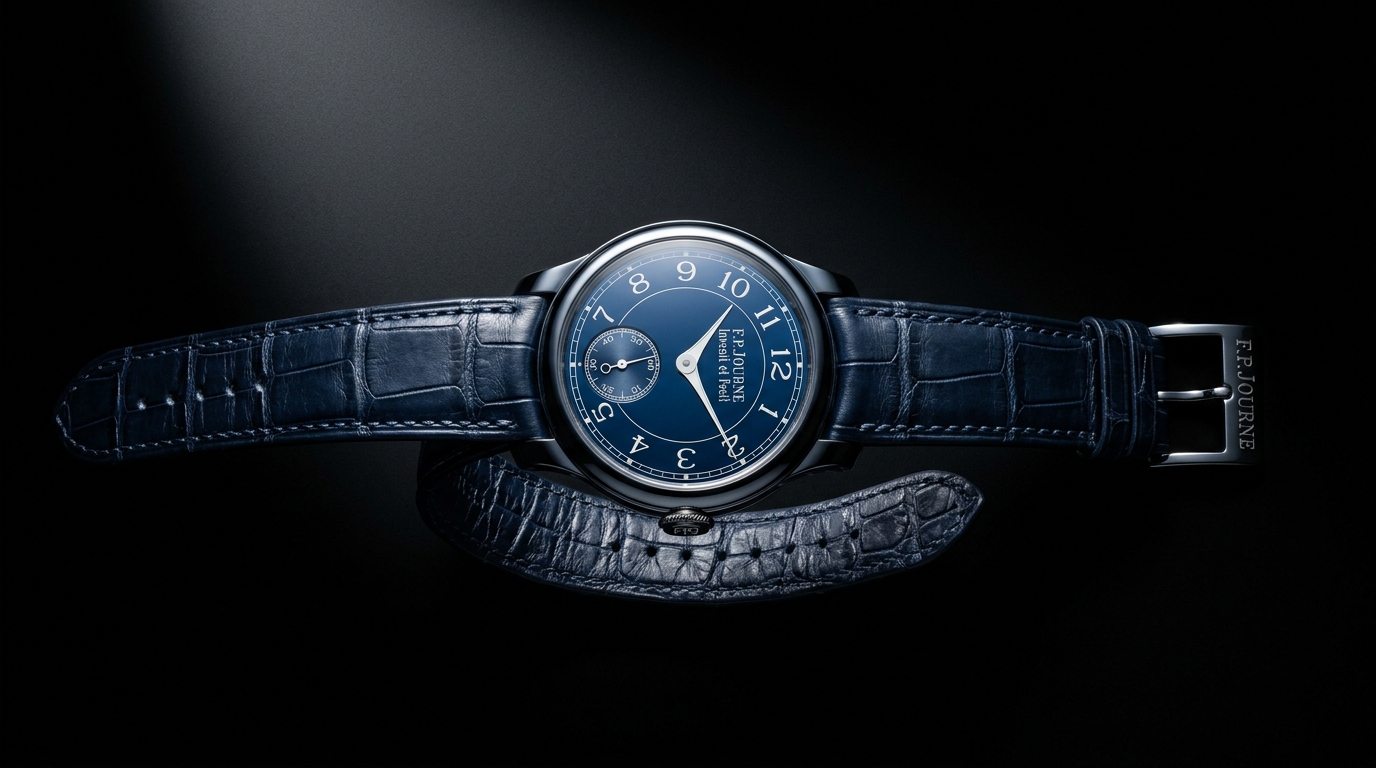 luxury mechanical watch detail