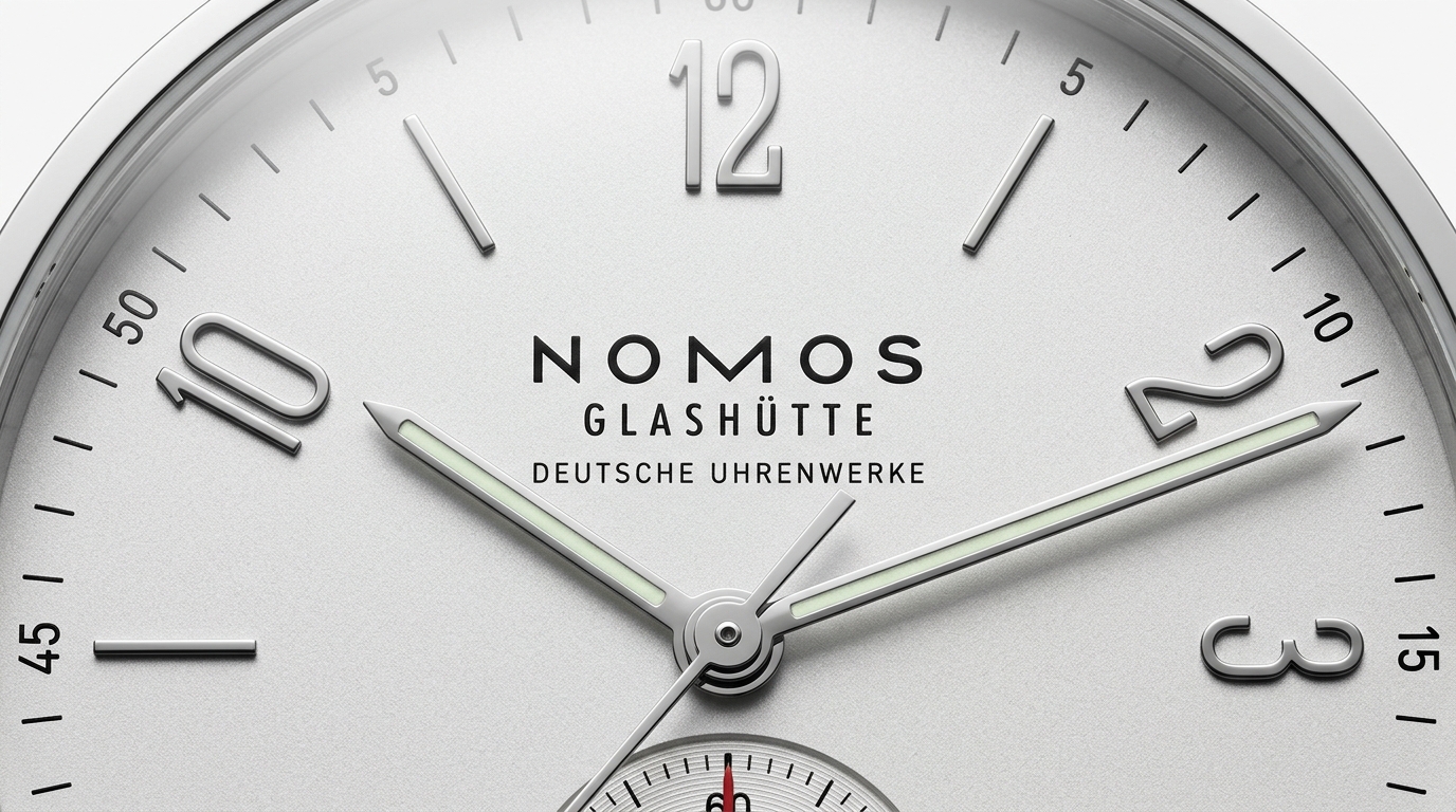 luxury mechanical watch detail