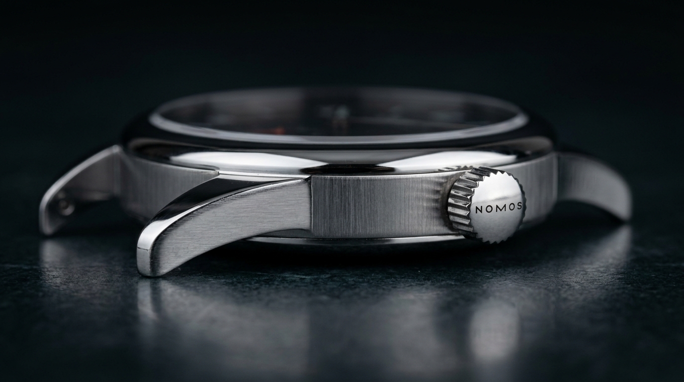luxury mechanical watch detail