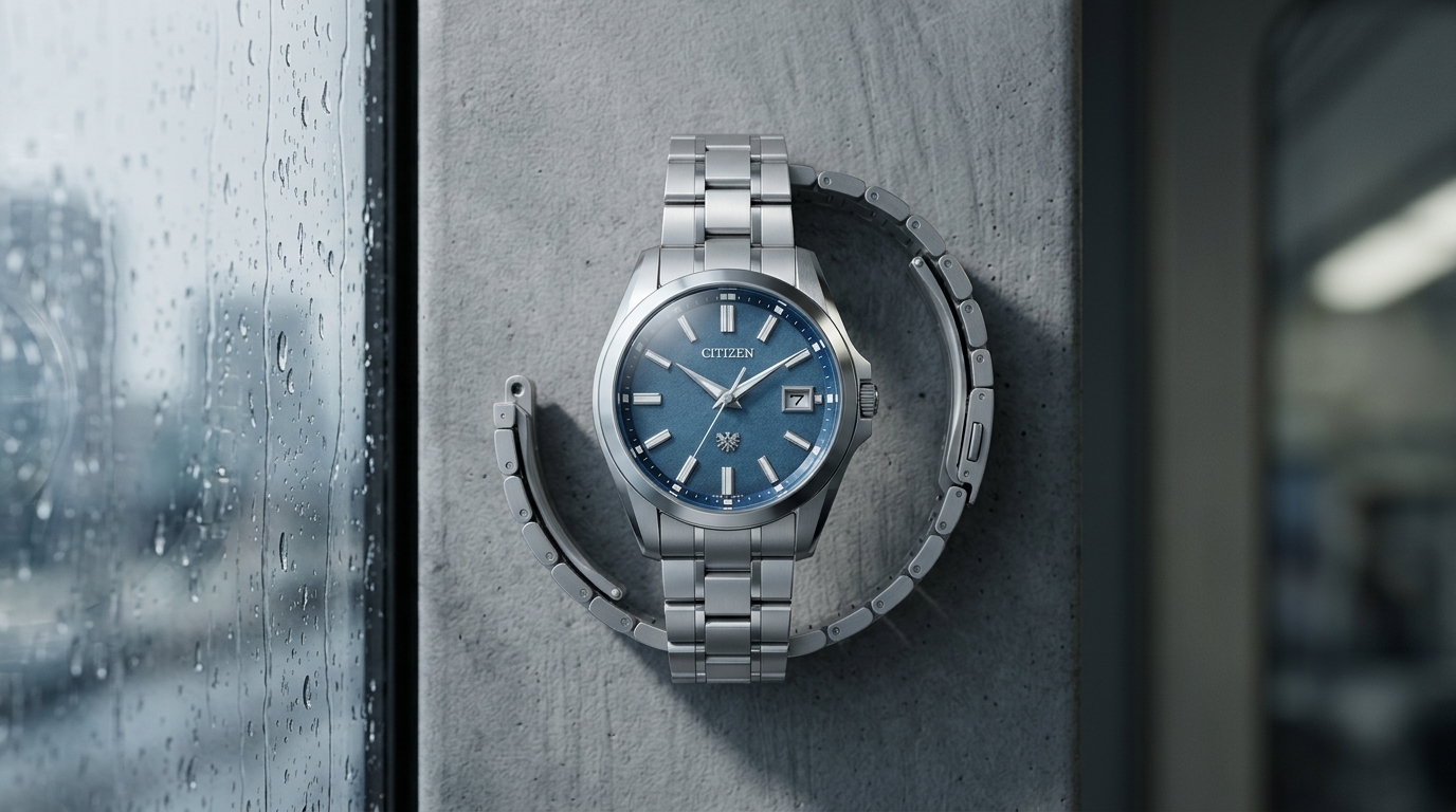 luxury mechanical watch detail