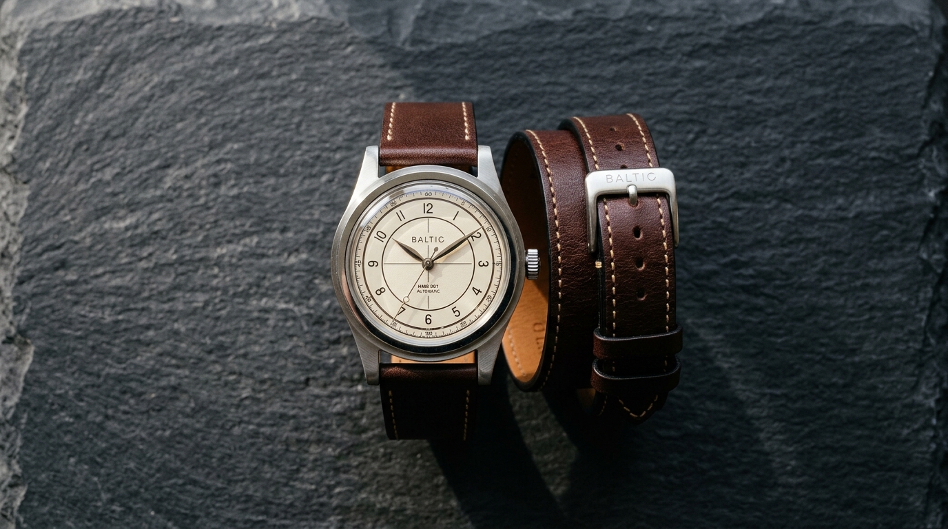 luxury mechanical watch detail
