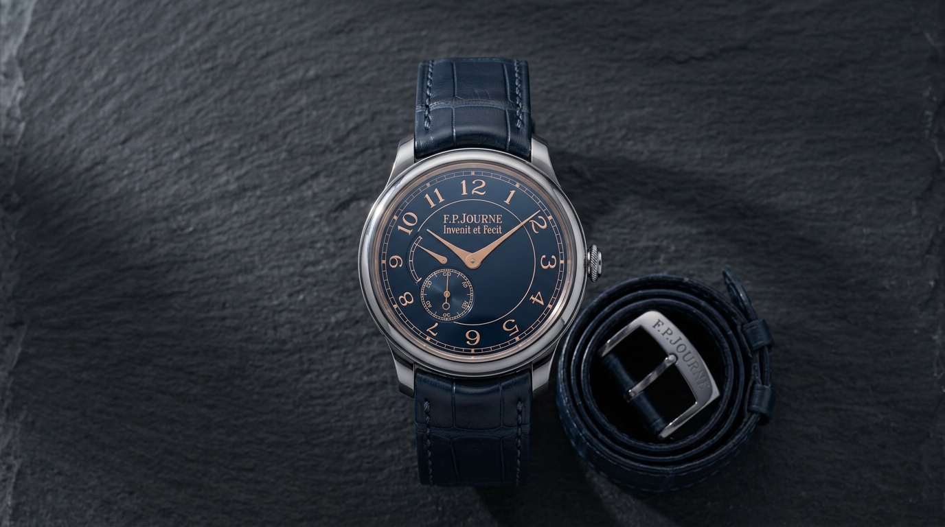 luxury mechanical watch detail