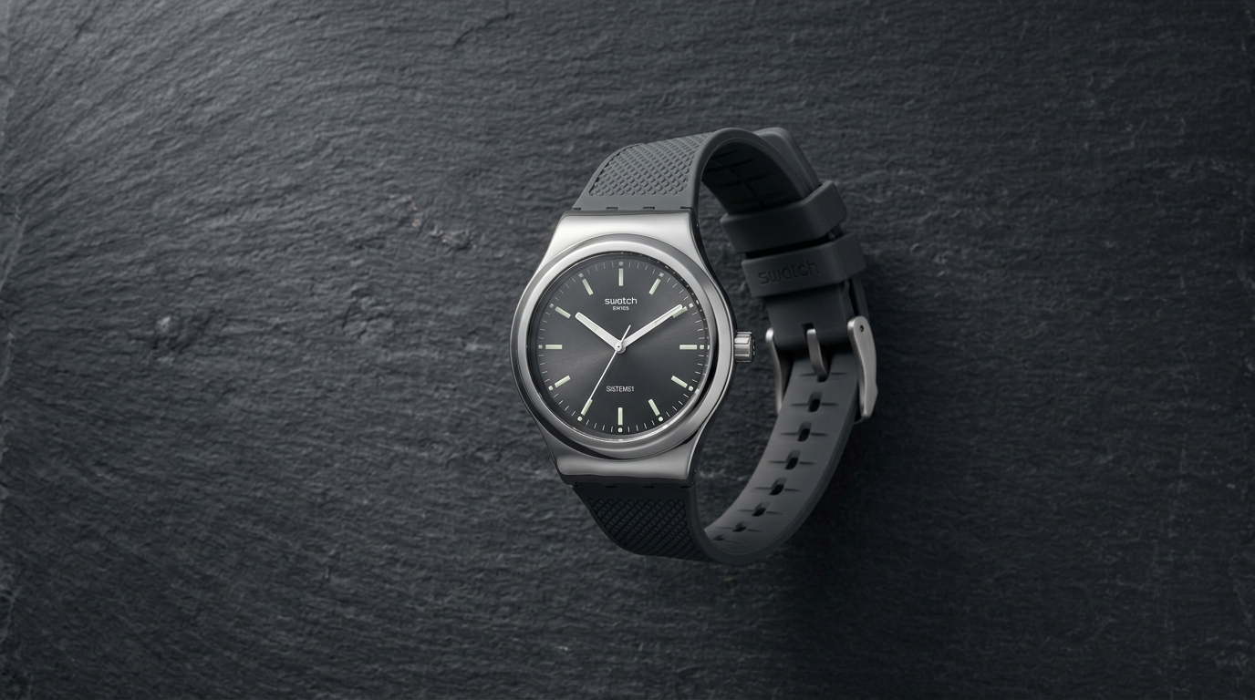 luxury mechanical watch detail