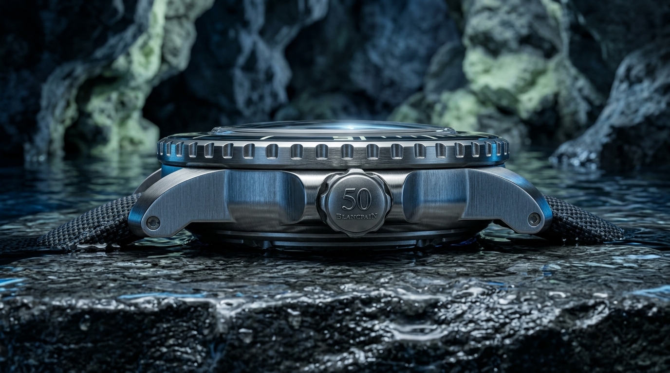 luxury mechanical watch detail