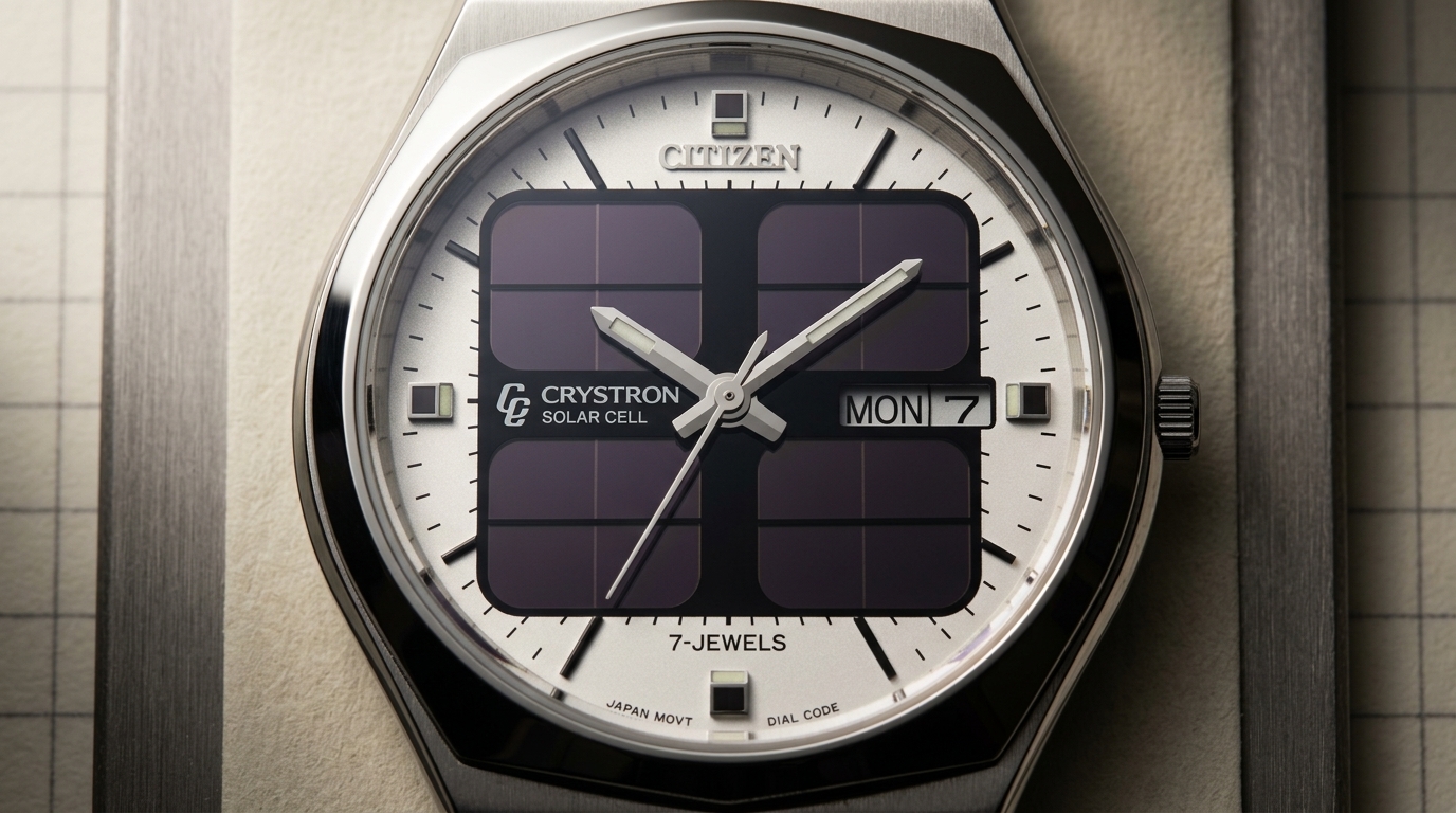 luxury mechanical watch detail